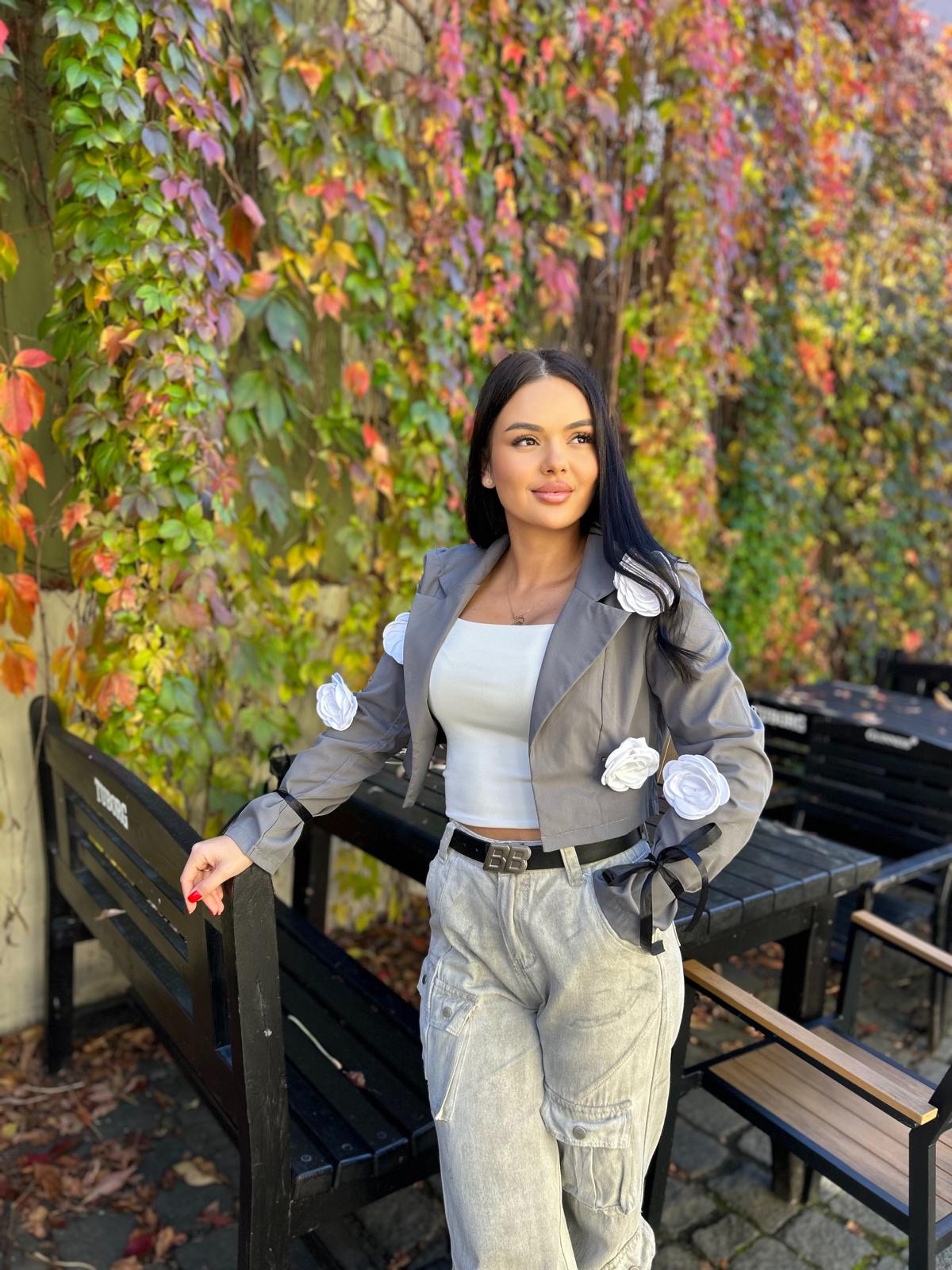 Sacou Zaira Rose Grey