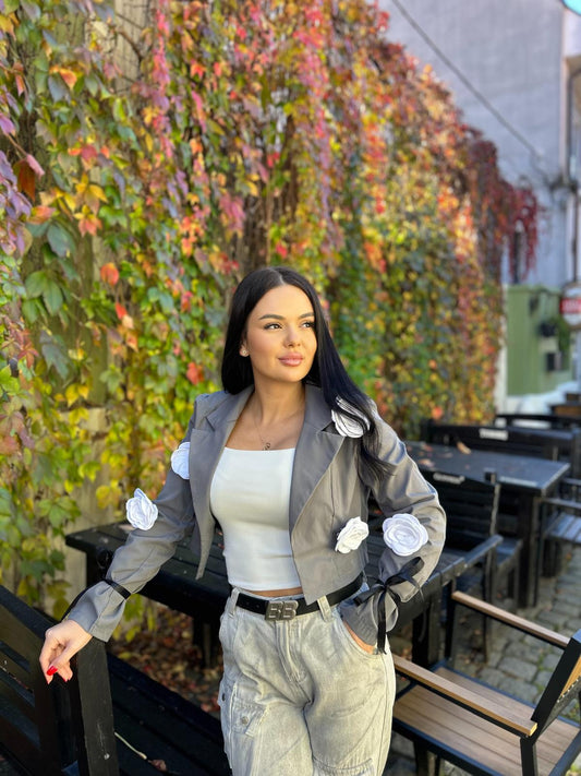 Sacou Zaira Rose Grey