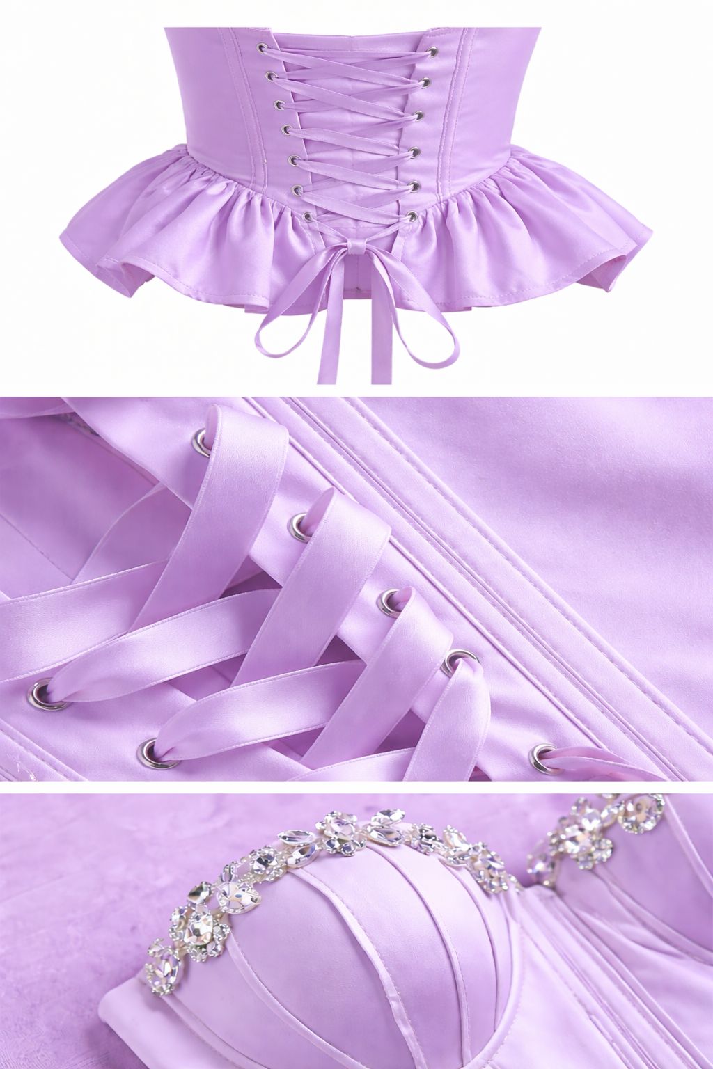 Corset Purple Spring