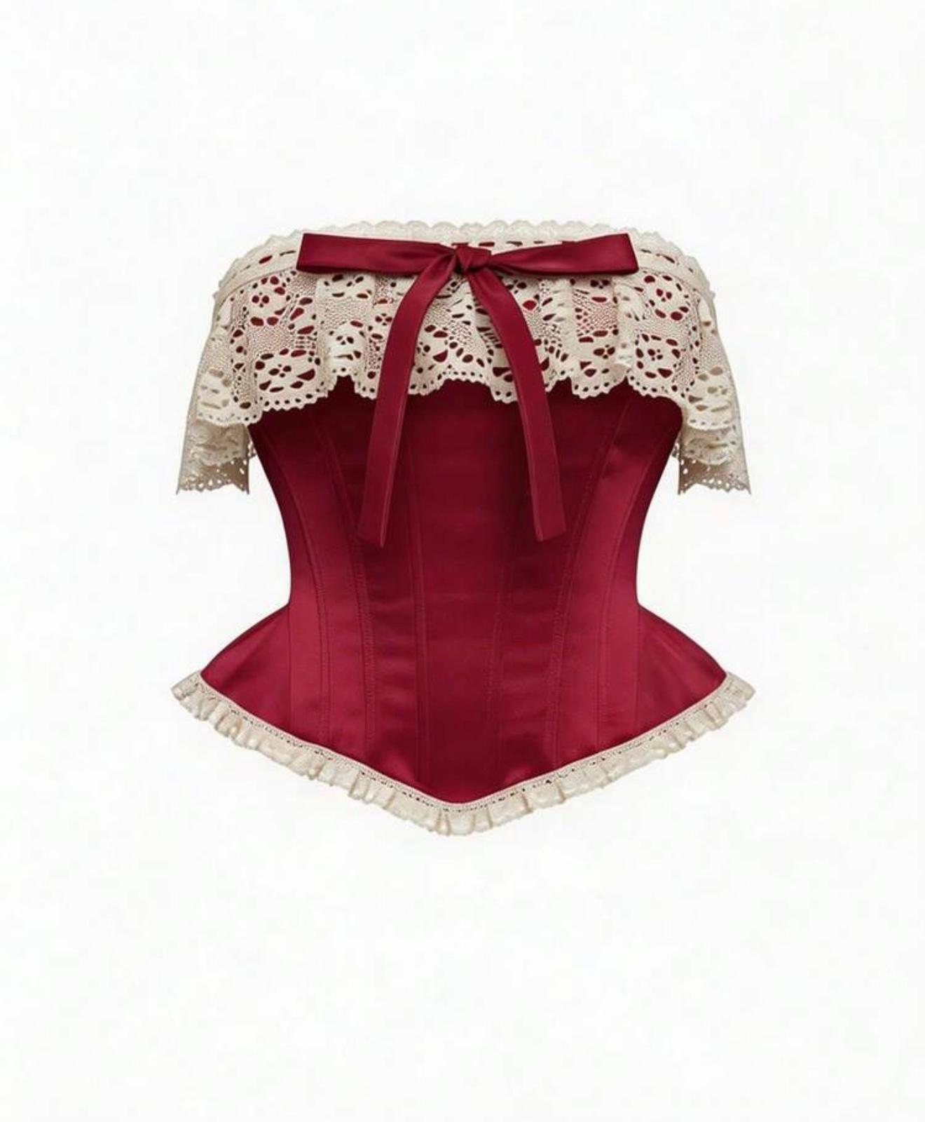 Corset Red Wine