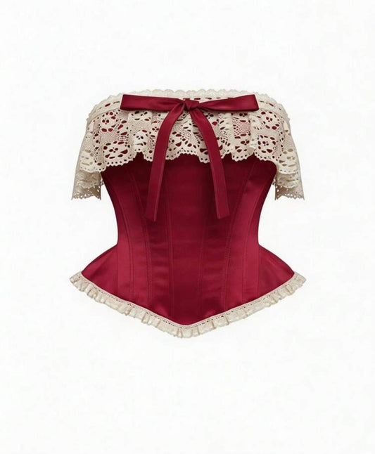 Corset Red Wine