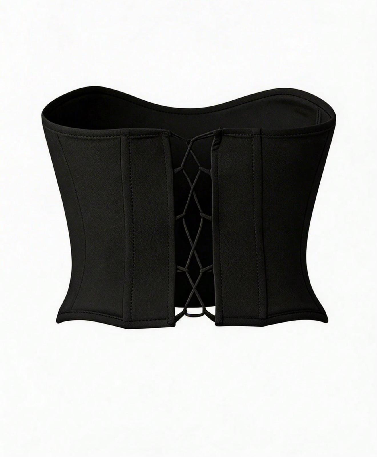 Corset Black Iris
