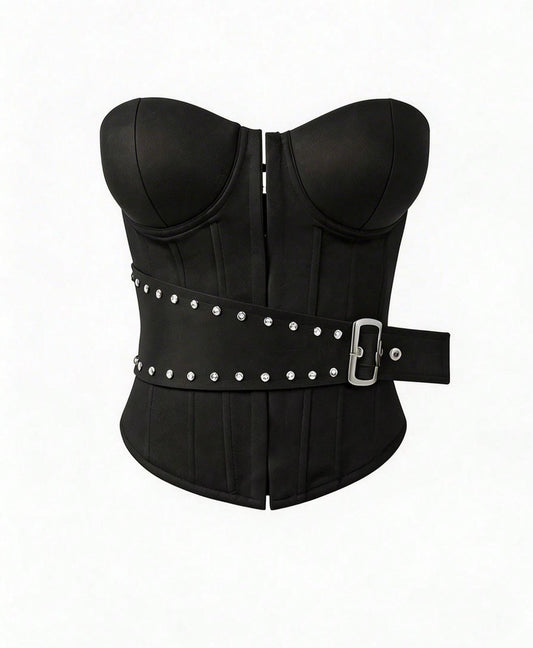 Corset Black Iris