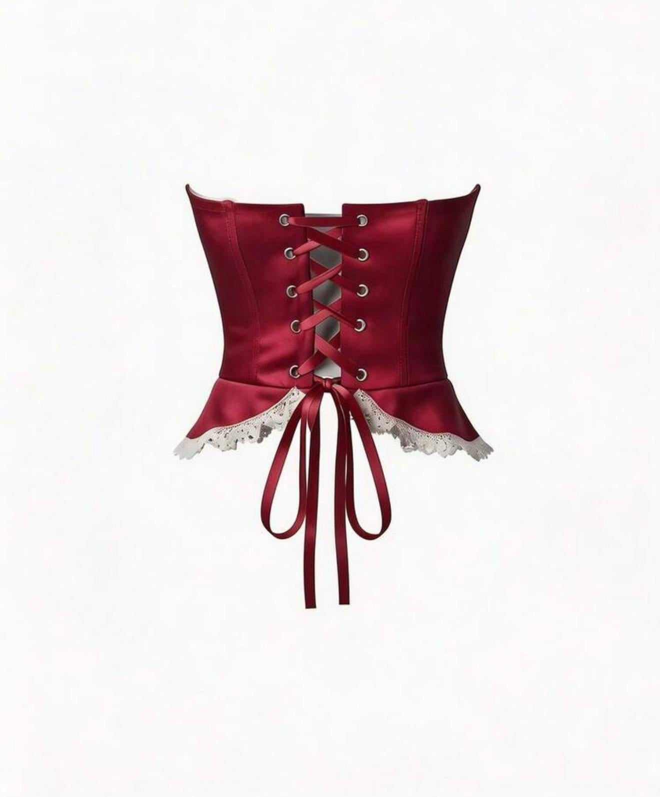Corset Red Wine
