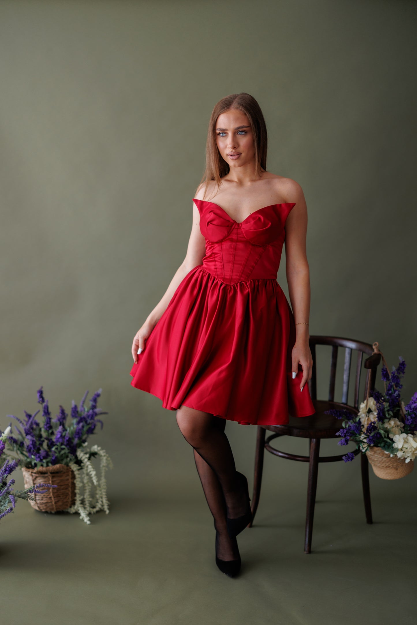 Rochie Sienna Red