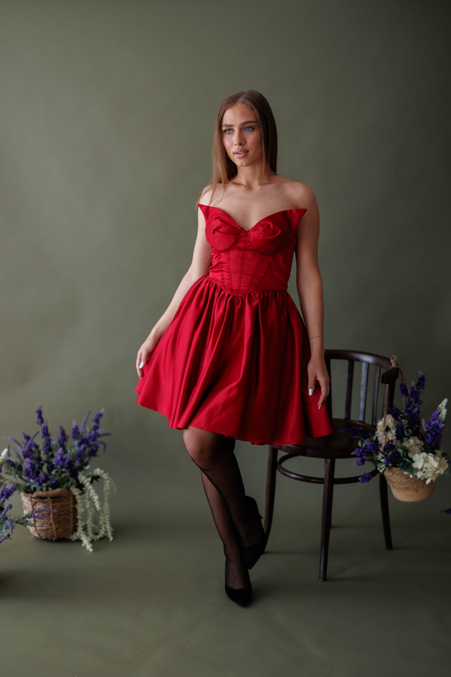 Rochie Sienna Red