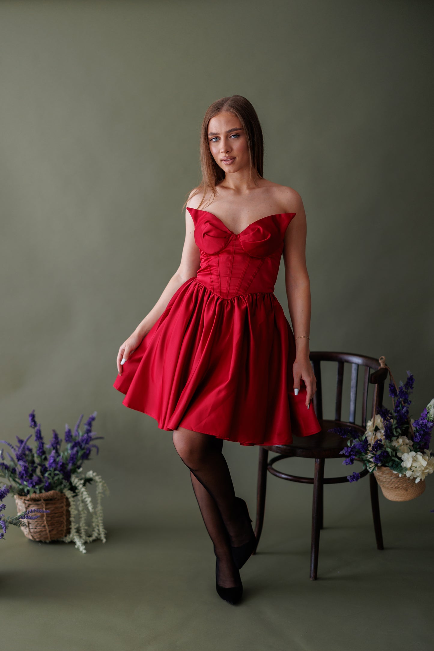 Rochie Sienna Red
