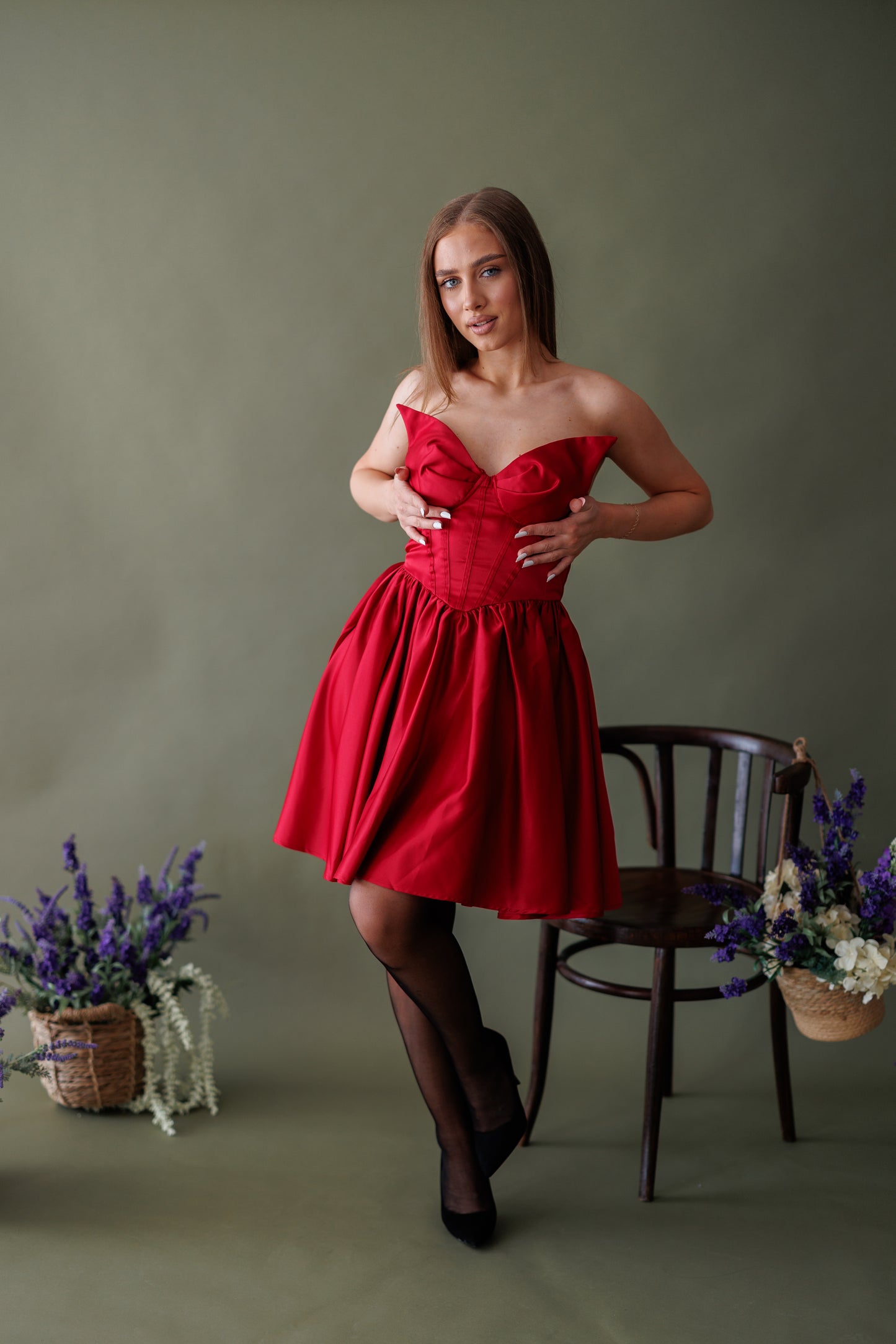 Rochie Sienna Red