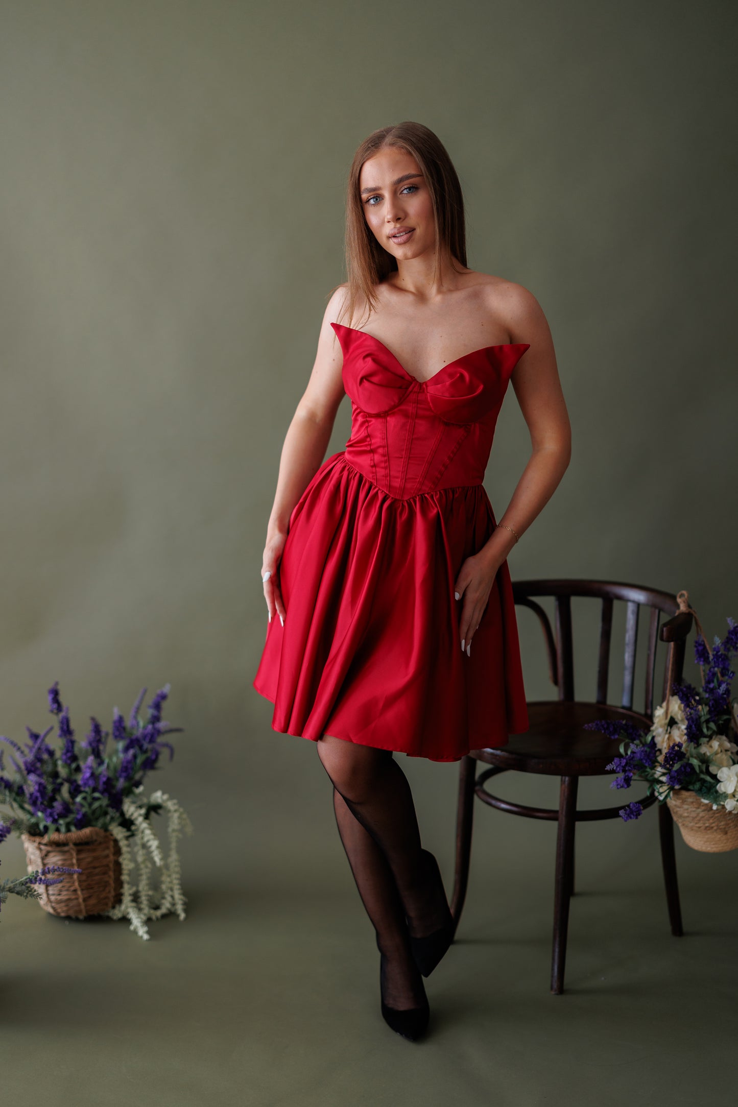 Rochie Sienna Red