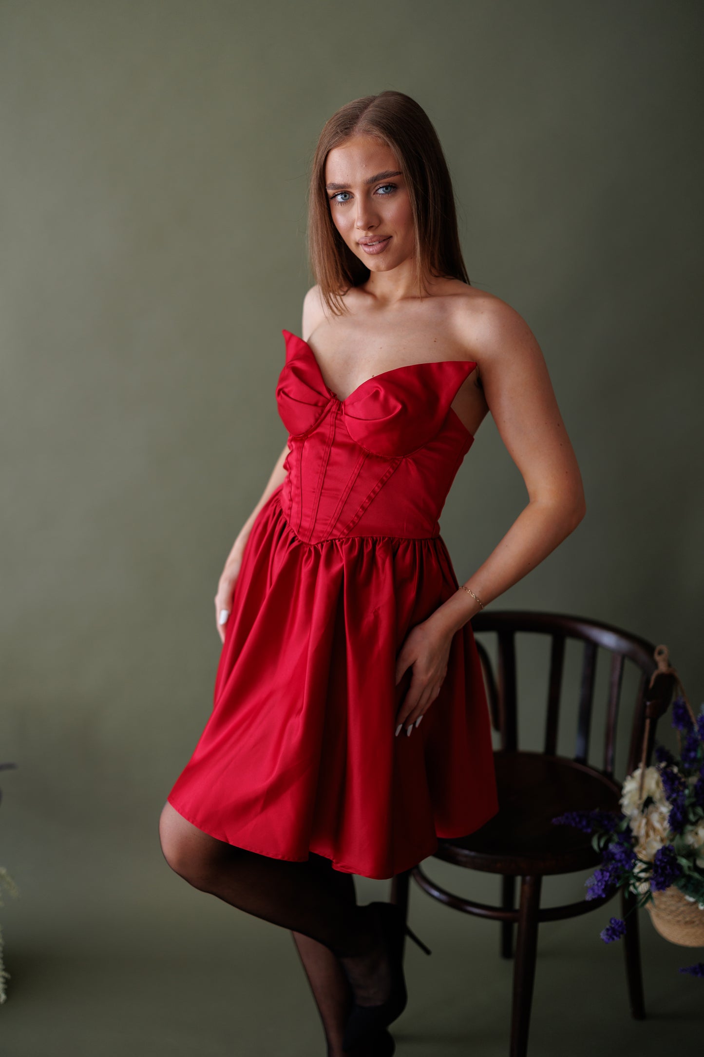 Rochie Sienna Red
