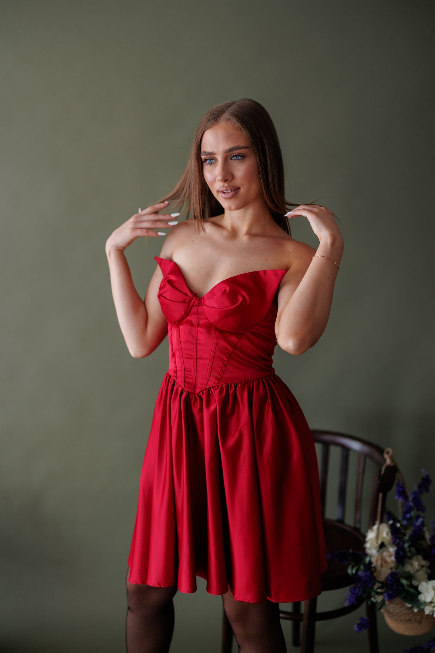 Rochie Sienna Red