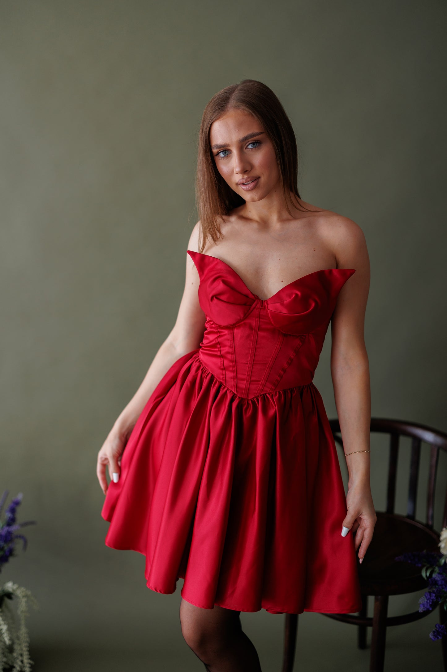 Rochie Sienna Red