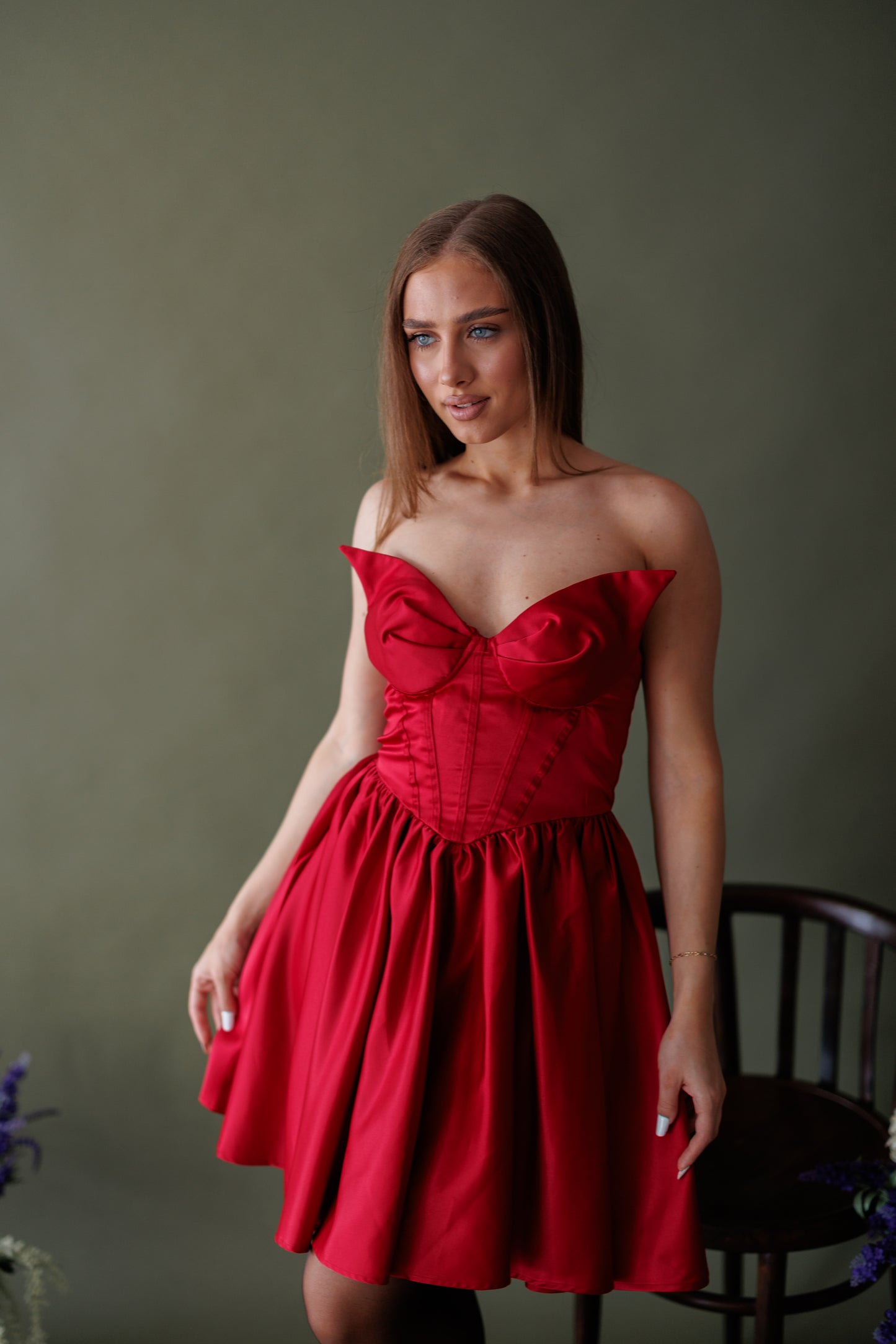 Rochie Sienna Red