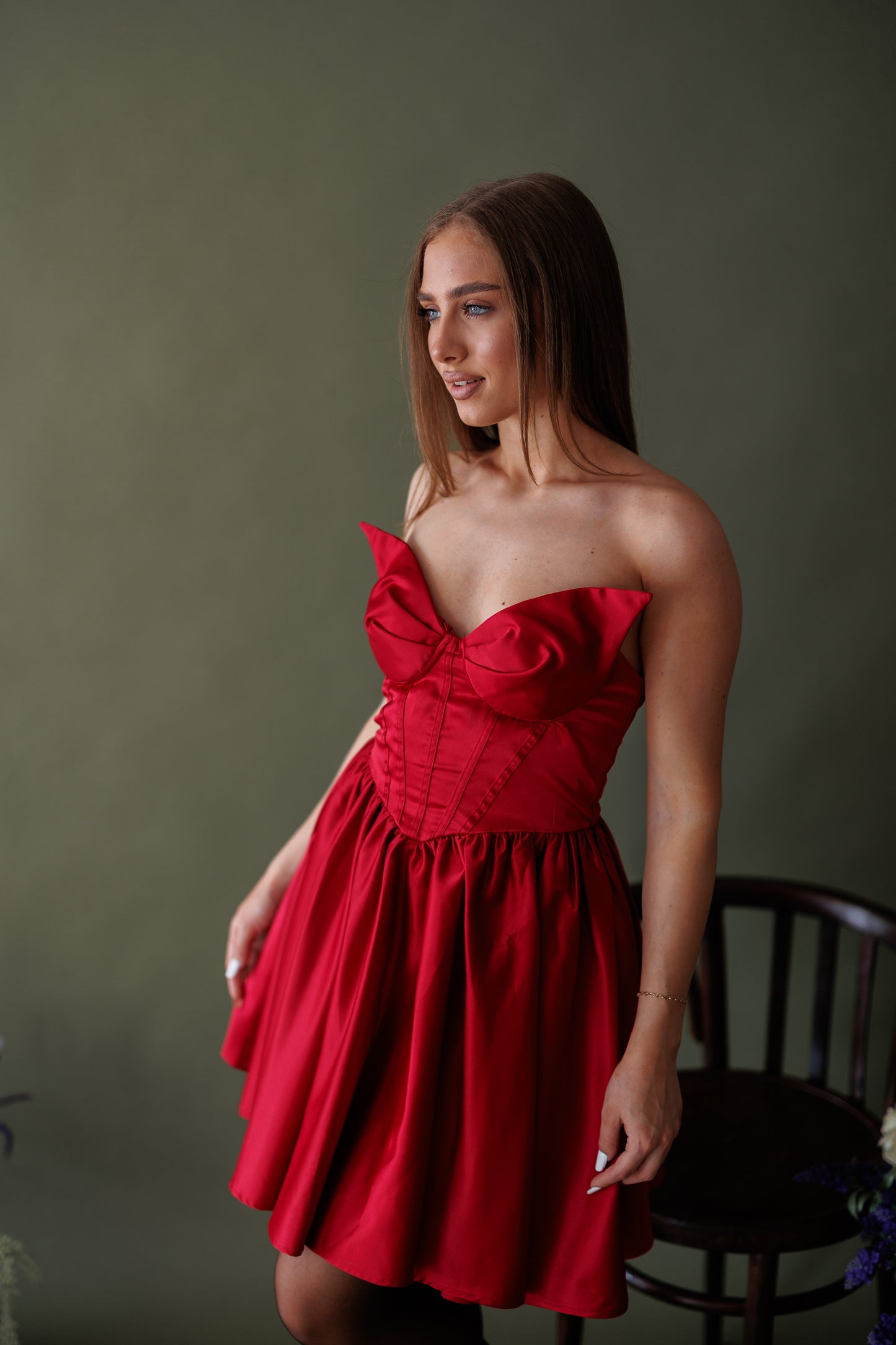 Rochie Sienna Red