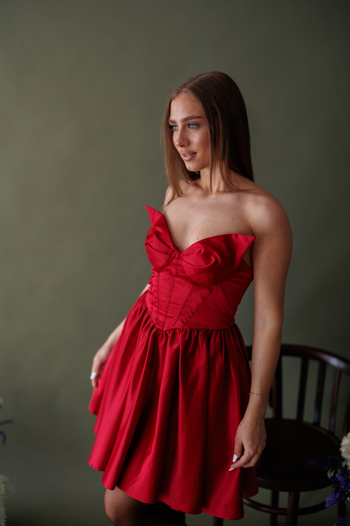 Rochie Sienna Red