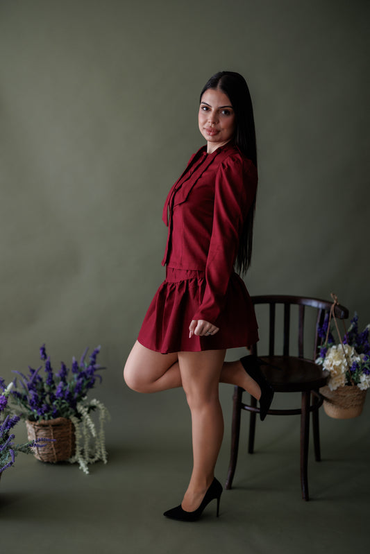 Compleu Classico Burgundy